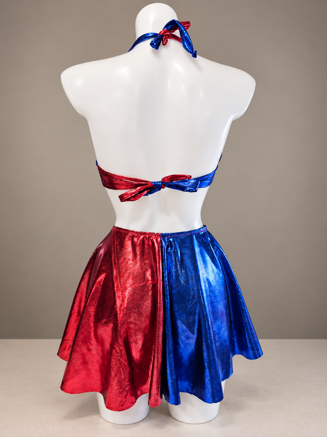 Chaos Queen Metallic Two-Piece Set