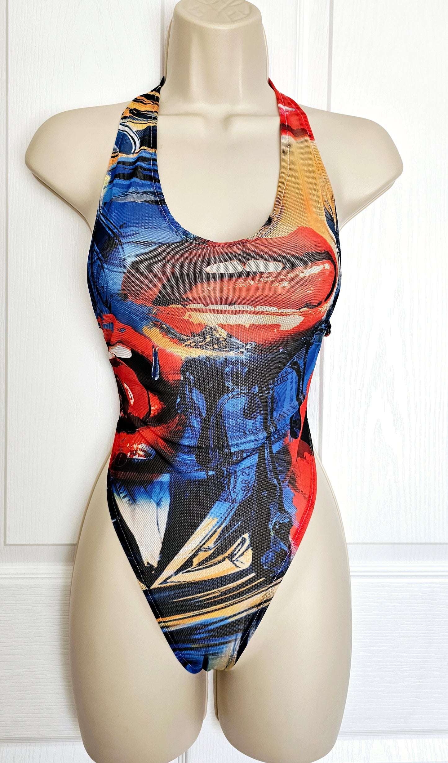 Wild Kiss Halterneck Bodysuit