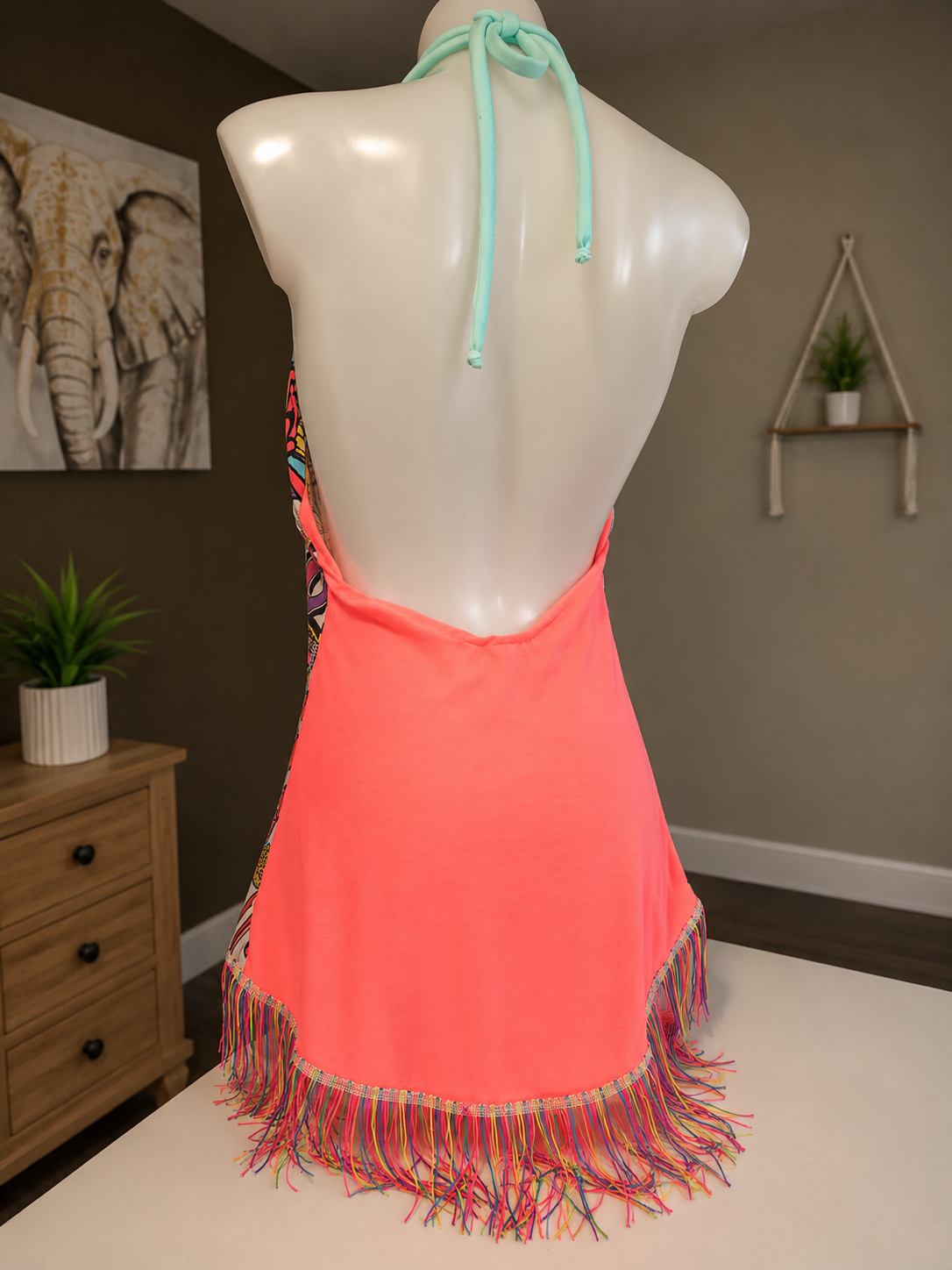 Pop Art Fringe Dress