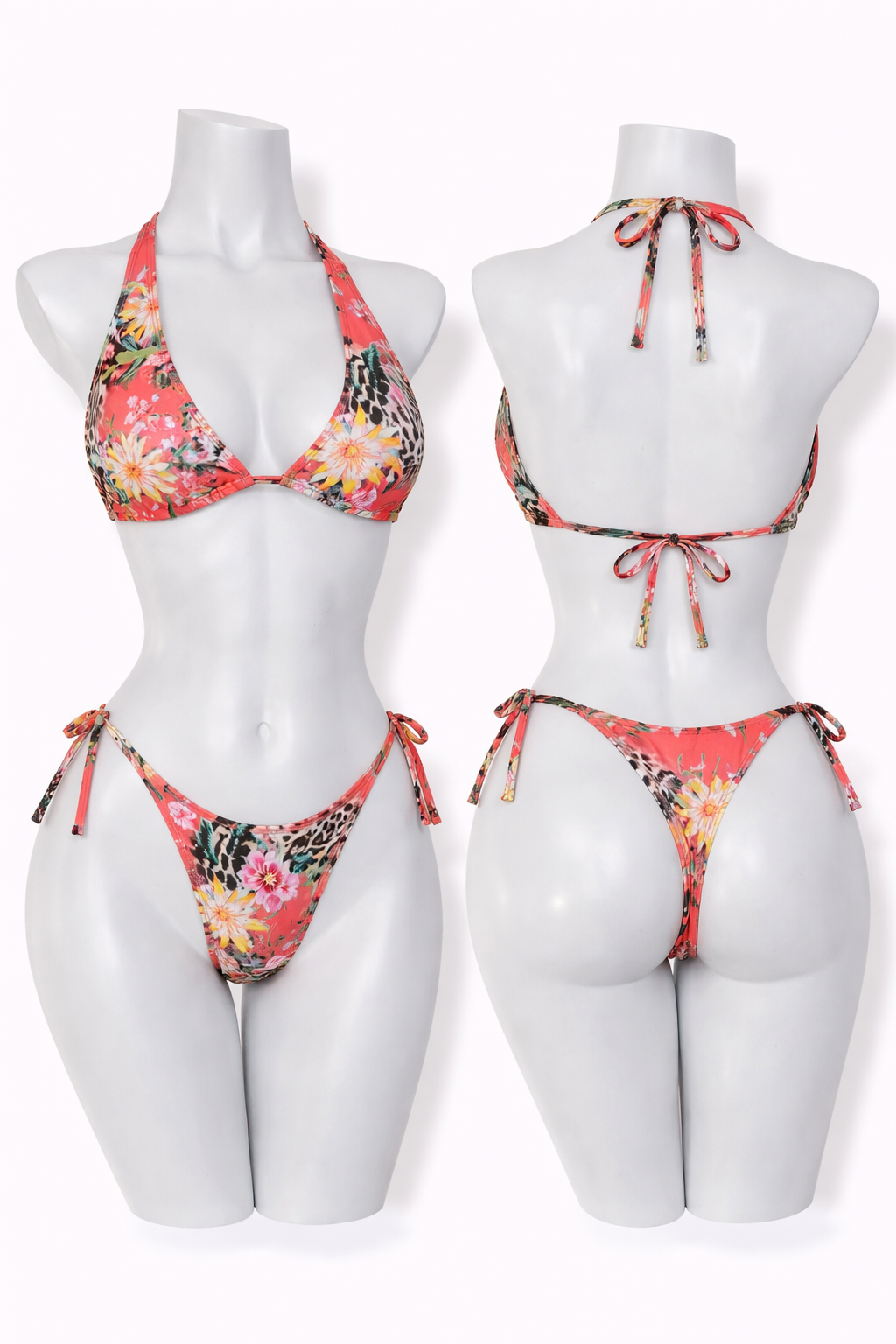 Wild Bloom Tie Bikini