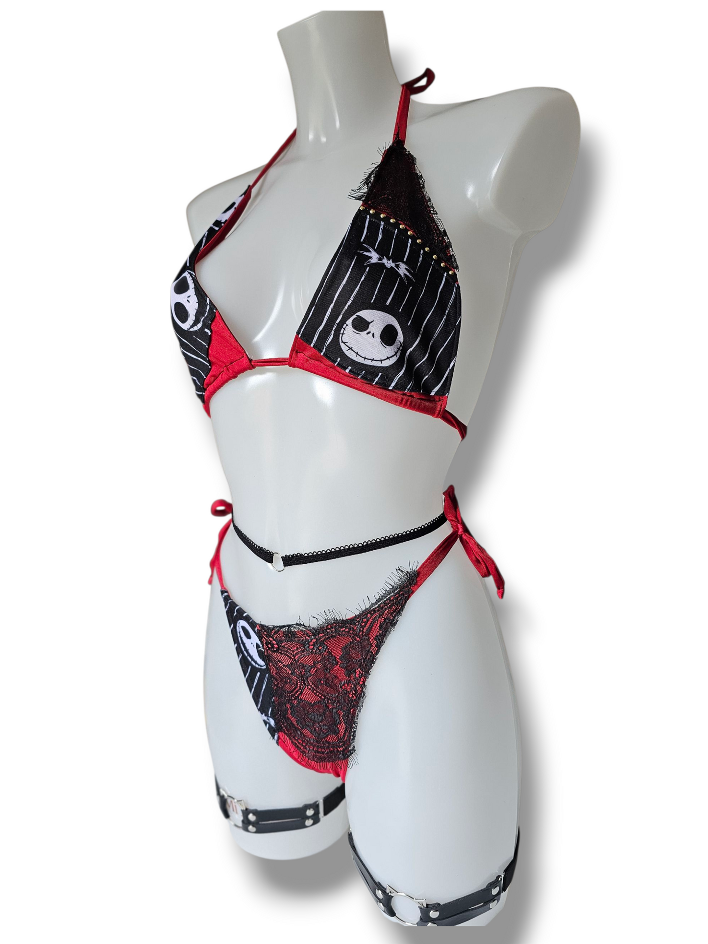 Halloween Inspired Lingerie Set
