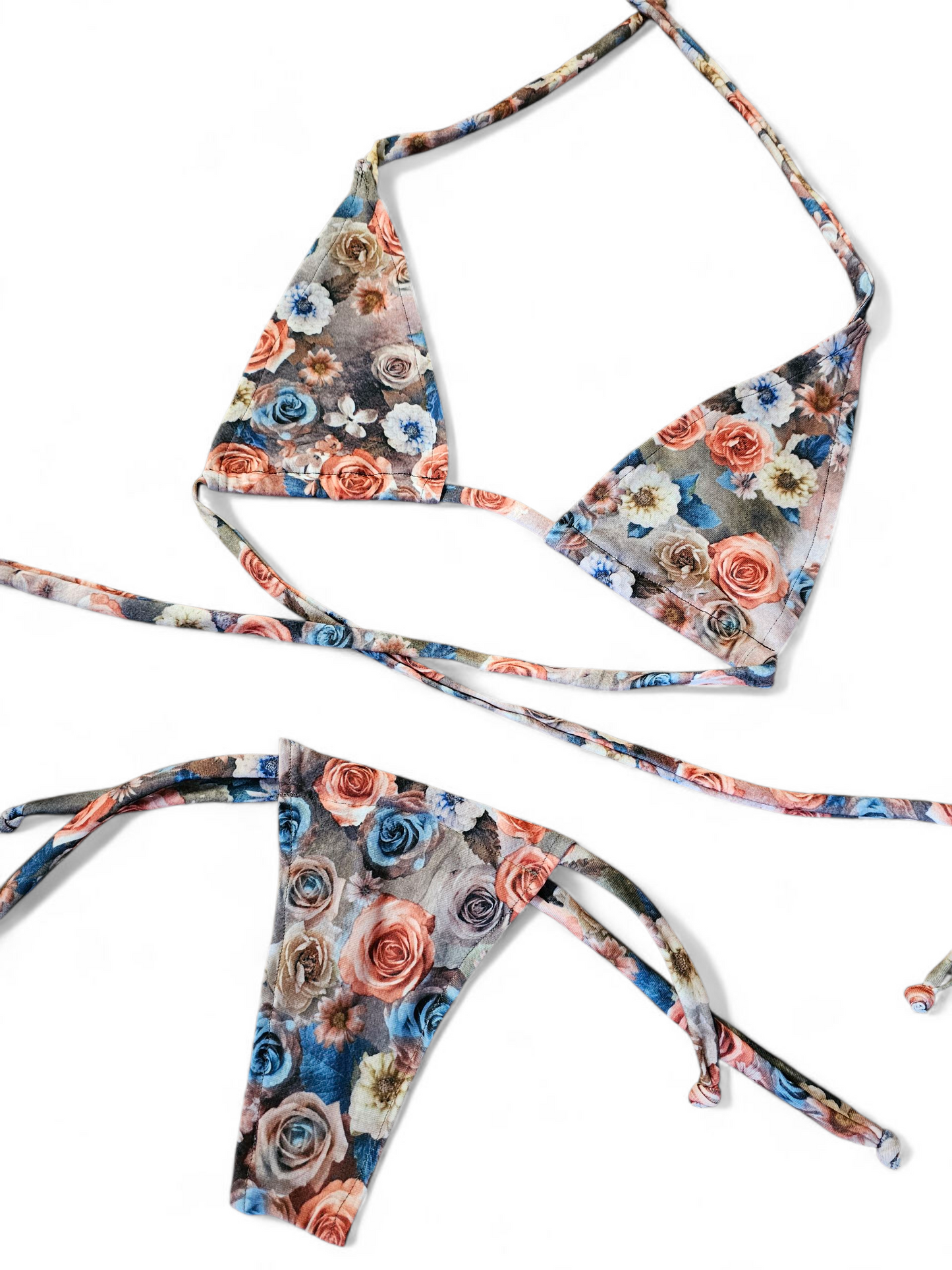 Rustic Rose Lingerie Set