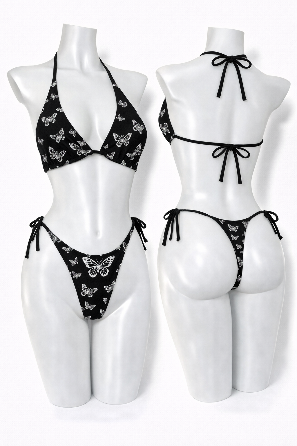 Midnight Wings Lingerie Set