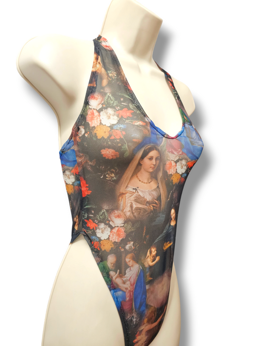 Mural Mesh Bodysuit