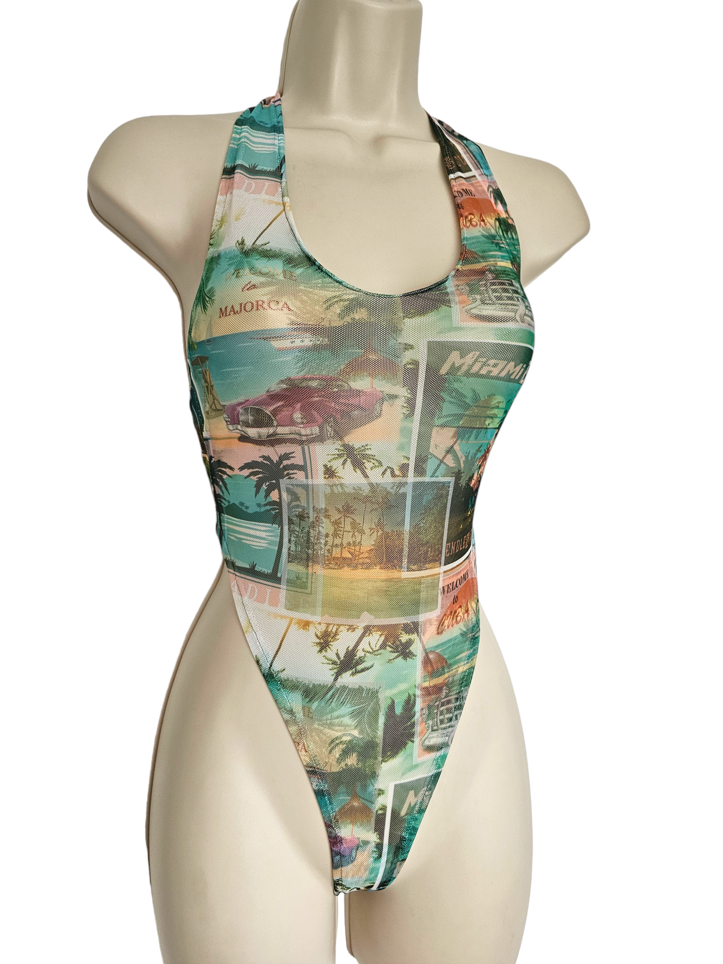 Beach Life Mesh Bodysuit