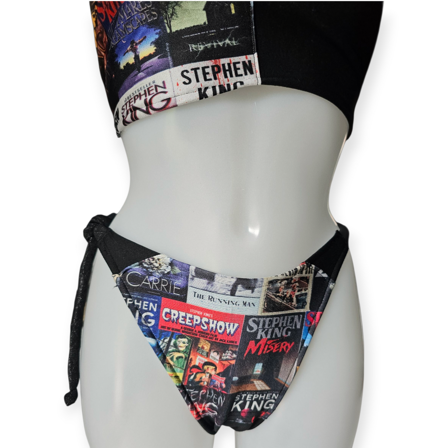 Unique Horror-Inspired Lingerie Set – Stephen King Print