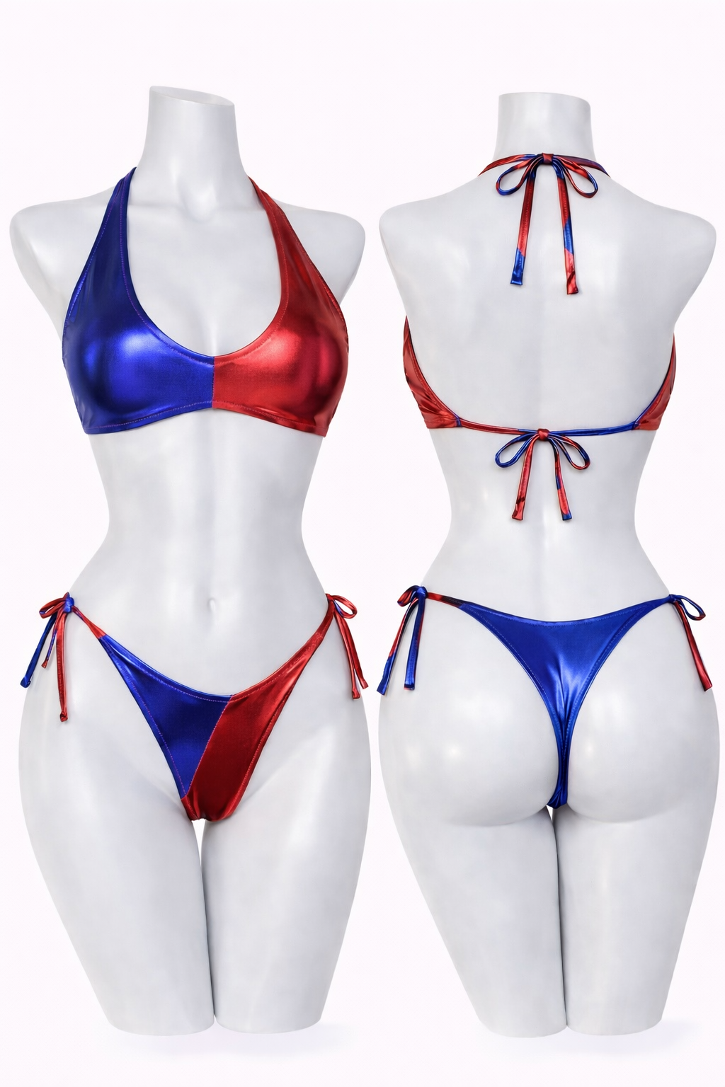 Chaos Babe Metallic Bikini