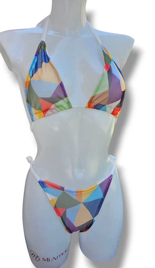 Multicolour Lingerie Set