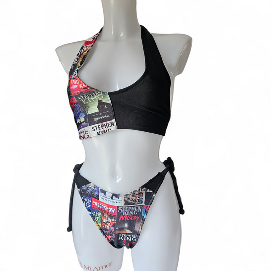Unique Horror-Inspired Lingerie Set – Stephen King Print