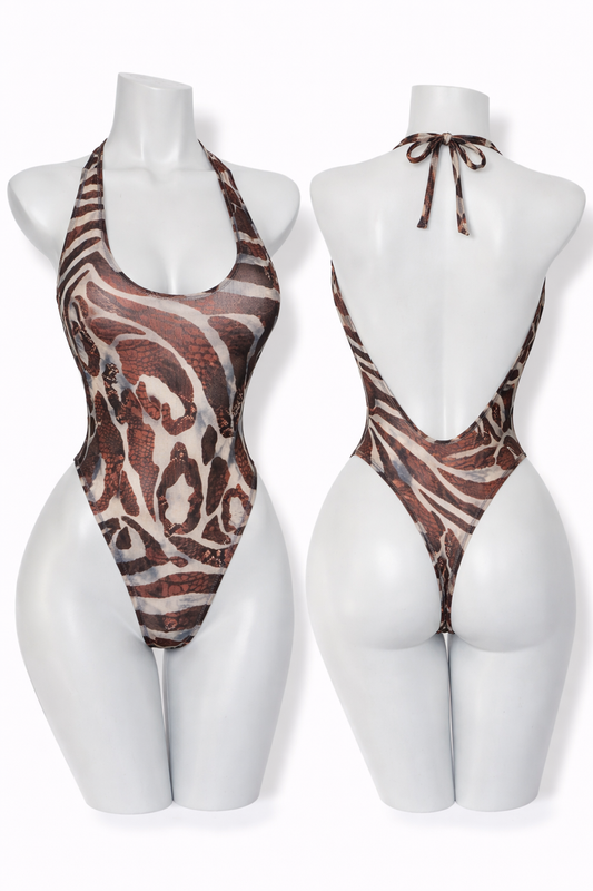 Wild Muse Halterneck Bodysuit