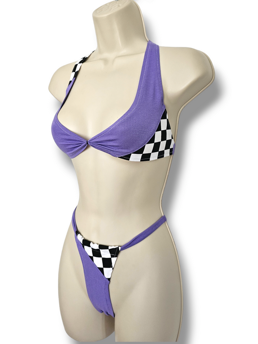 Turbo Grid Girl Set Lilic